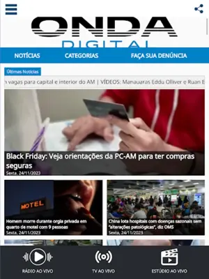 Rede Onda Digital android App screenshot 2